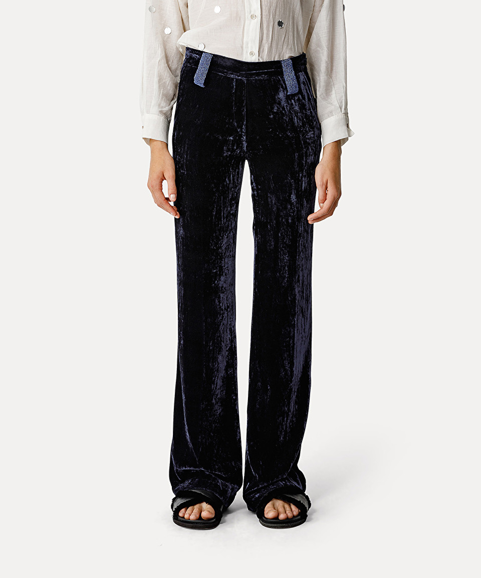 Forte Forte Hammered Silk-Satin Trousers - Closet Upgrade